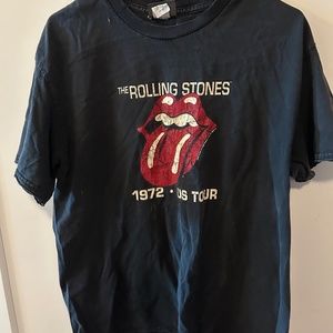 ROLLING STONES VINTAGE TSHIRT 1972 L